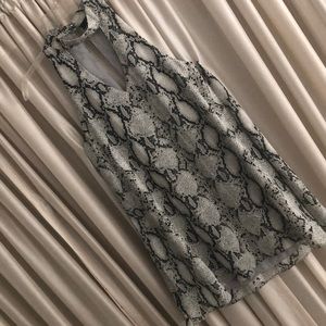 Snakeskin pattern Dress